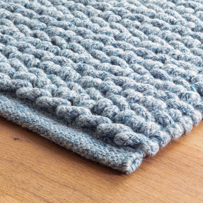 Veranda Denim Handwoven Performance Rug, Runner 2'6" x 8'