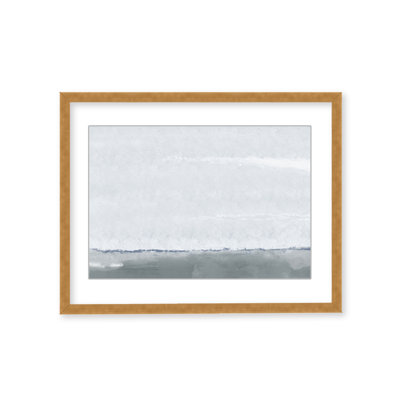 Coastal Retreat Silver Seas: Abstract Oceanscape