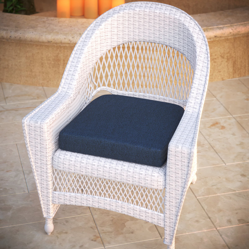Dining ChairSeat Pad Replacement Cushion – 19L x 19W x 2.5D, Canvas Jockey Red Sunbrella® Canvas