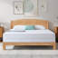 Medium Feeling Gel Memory Foam Mattress, Fibreglass Free, Breathable Knit Cover, Motion Isolation, Mattress in a Box-112549348-112549346