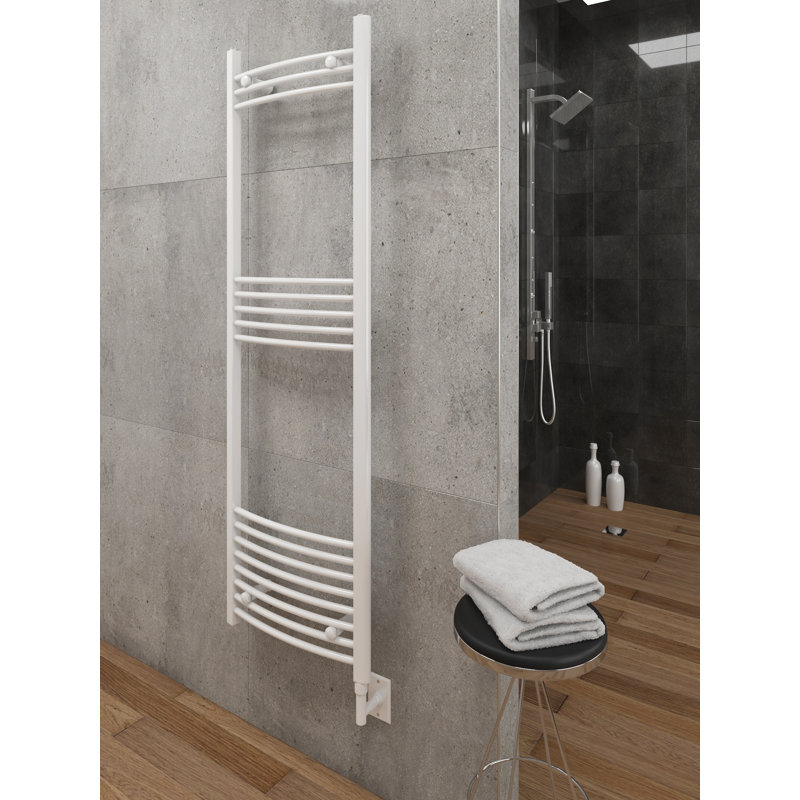Chauffe-serviettes électrique mural Themis, Blanc