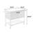Outdoor Bar Cart With Wheels
