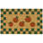 Oranges Checkerboard Tan Fruit Doormat