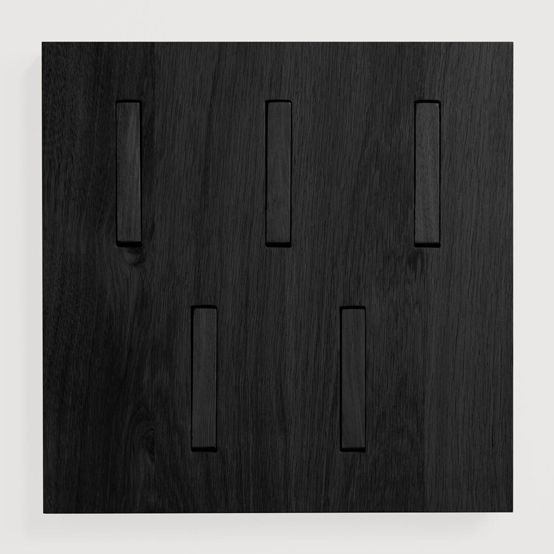 5 - Hook Wall Mounted Coat Rack