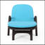 Chaise longue avec coussin Mikael-43448451
