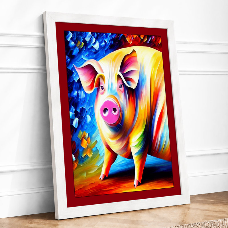 Electric Pig Energy Modern - Print, A3 - 42.0 x 29.7 cm, White