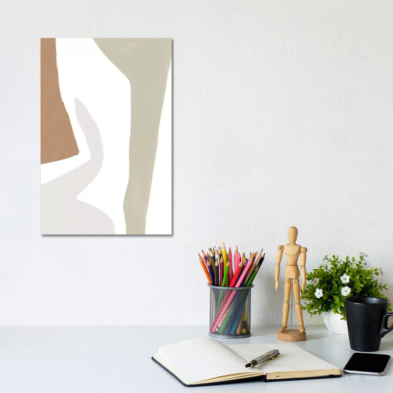Format Frolic I by Victoria Borges - Wrapped Canvas Print, 30.48cm H x 20.32cm W 1.9cm D