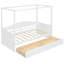 Canopy Day Bed With 2 Drawers-433764123