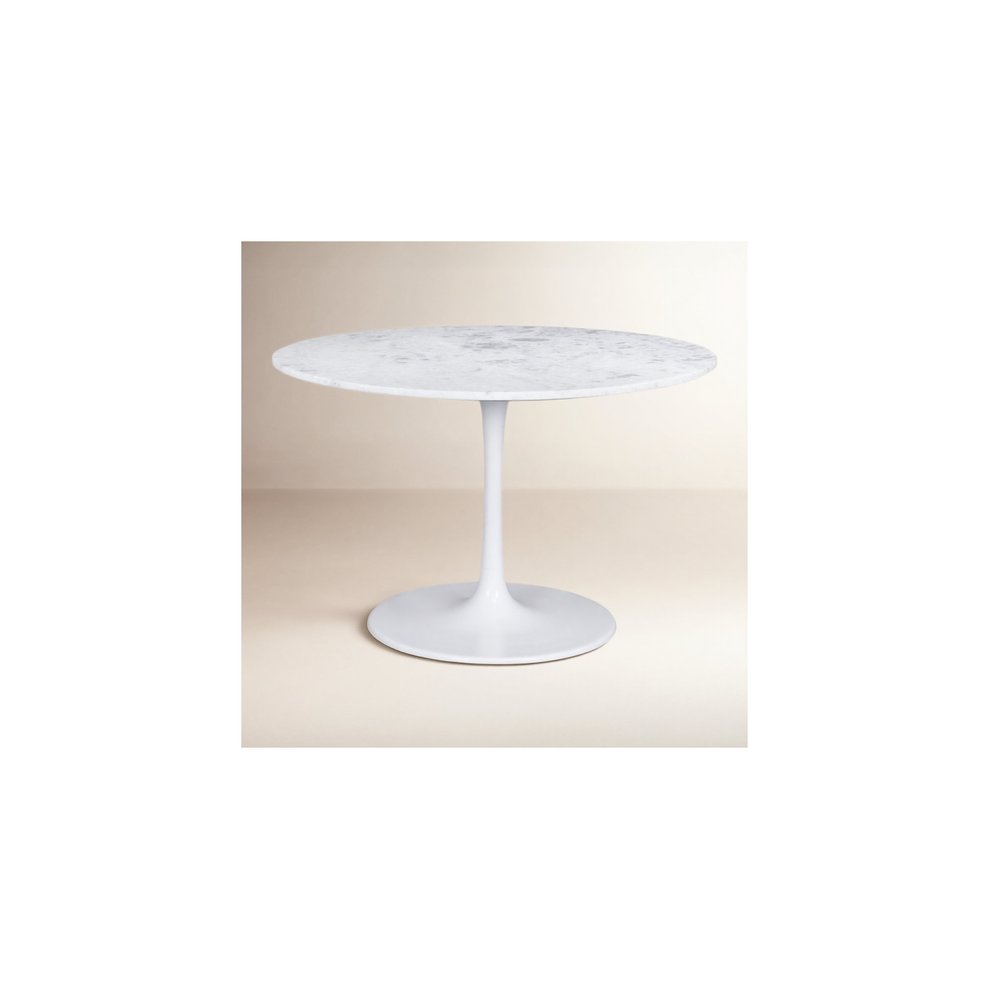 Peterson Dining Table White, White, White