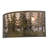 Rustic Lodge Flush Mounted Sconce