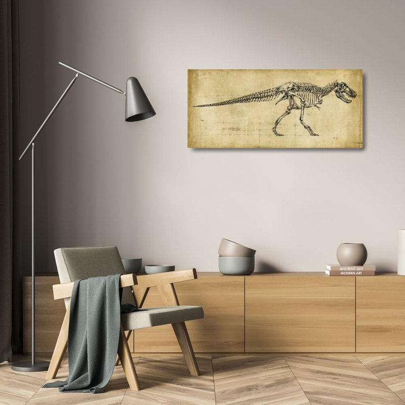 «Red Barrel Studio®» par Harper, Ethan, reproduction d'art sur toile, Tyrannosaurus Rex Study, H 13 po x l 24 po