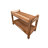 Earthy Teak Classic Teak Shower Bench-25158385