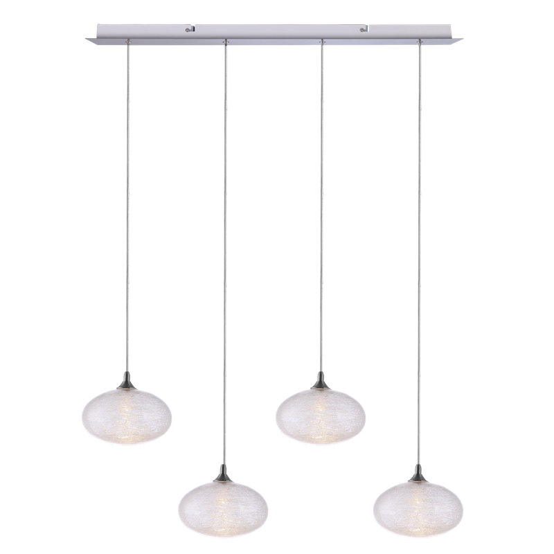 Alvie 4 - Light Cluster Pendant, Chrome