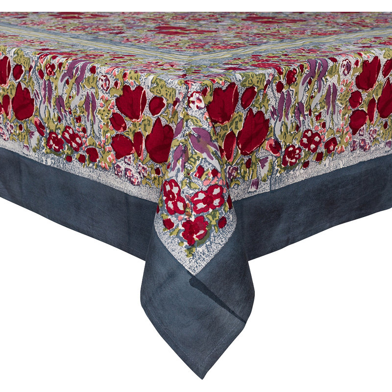 Jardine Tablecloth, 128" W x 71" L