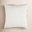 Fulbourn 18" x 18" Embroidered Cotton Pillow Cover