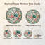 Panneau de fenêtre en verre coloré Seashell Starfish - 7,8 heures-1852943458