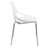 Asbury Stackable Dining Chair with Floral Cutout Back and Stainless Steel Legs – Modern Metal Side Chair for Kitchen, Dining Room, or Restaurant-2141165644-2036437883