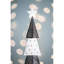 Iron Tree - Set of 2 - 4.5" x 2.5" x 22.5" - Black/White