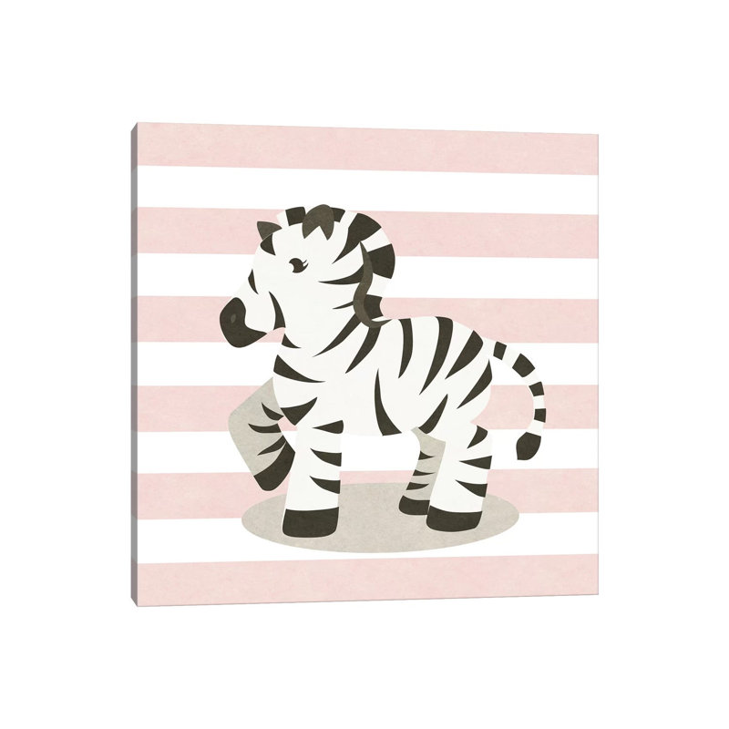 Happy Baby Animals II by SD Graphics Studio - Gallery-Wrapped Canvas Giclée on Canvas, Canvas, 30.48 cm H x 30.48 cm W