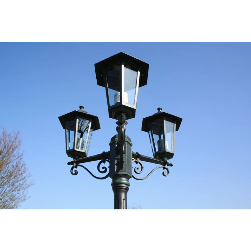 Romantico Lamp Post (Full), Dark green