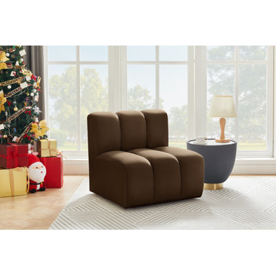 Chaise d'appoint rembourrée Hiplita