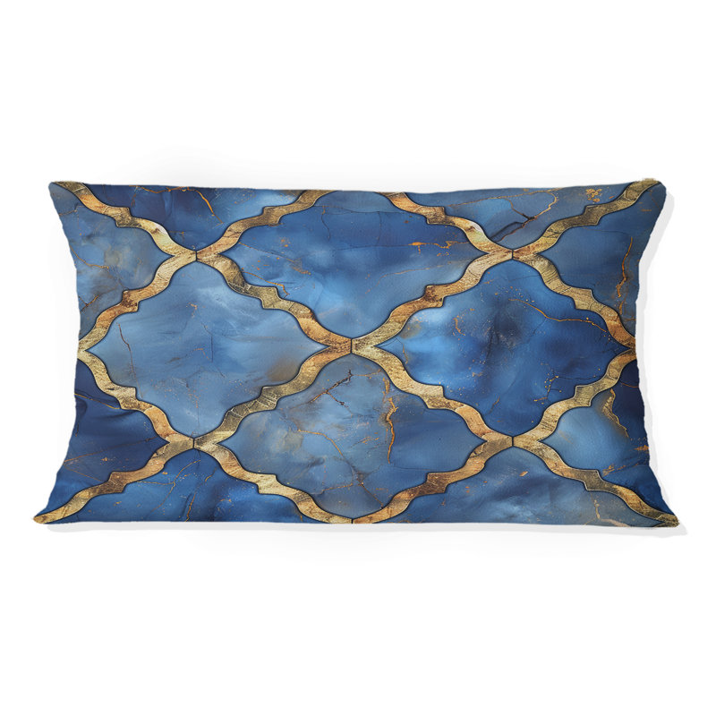 Coussin lombaire Glam Quatrefoil III - Glam