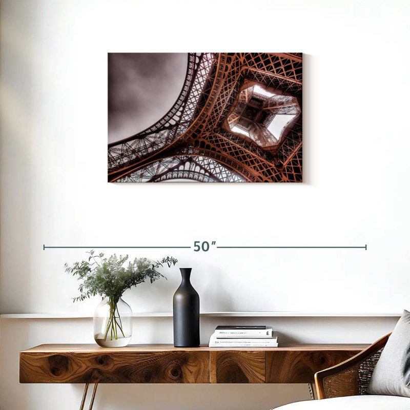Eiffel Tower Latticework, 20" H x 30" W