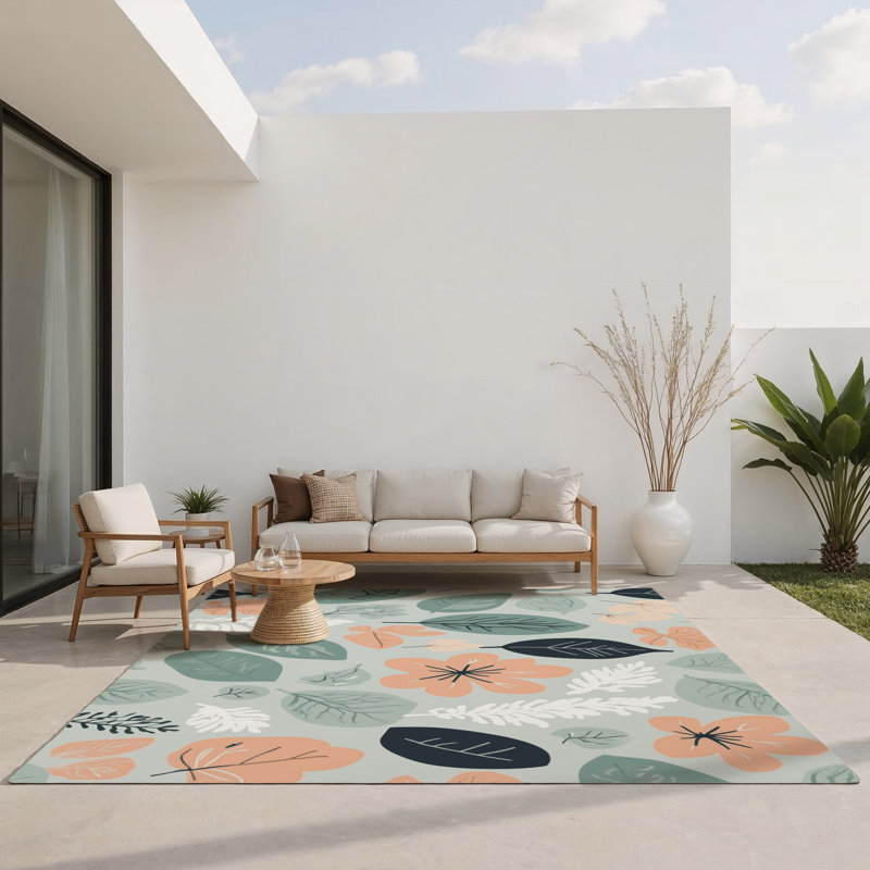 Ivy Harmony Indoor And Outdoor Area Rug, Rectangle 9' x 12'