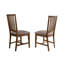 Ensemble de 2 chaises en bois