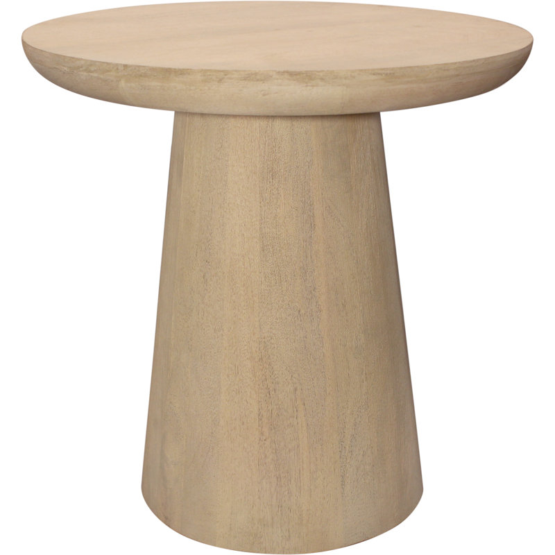 Yutika Round Top End Table