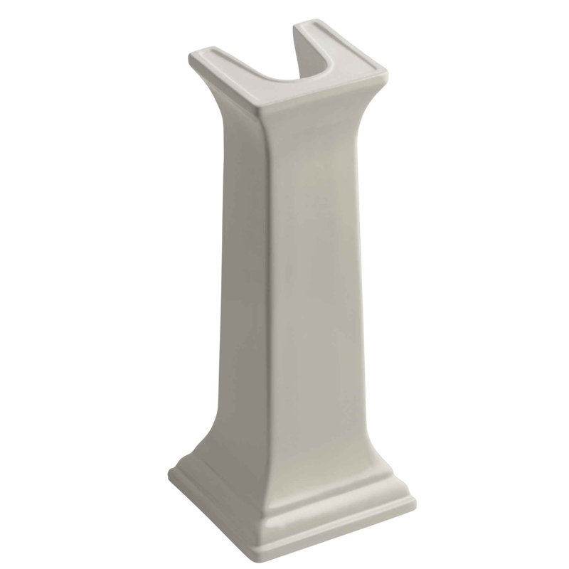 Memoirs Bathroom Sink Pedestal Only, Sandbar