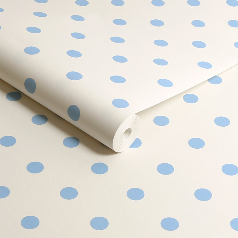 Cath Kidston Button Spot Pink & Red, Cream