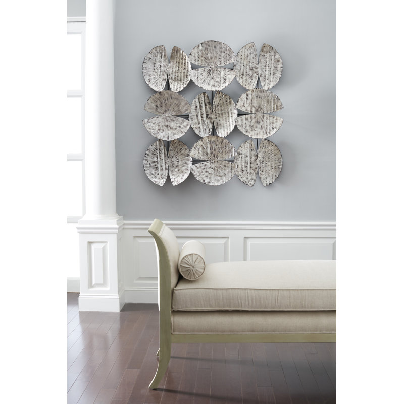 Ginko Leaf Metal Wall Décor