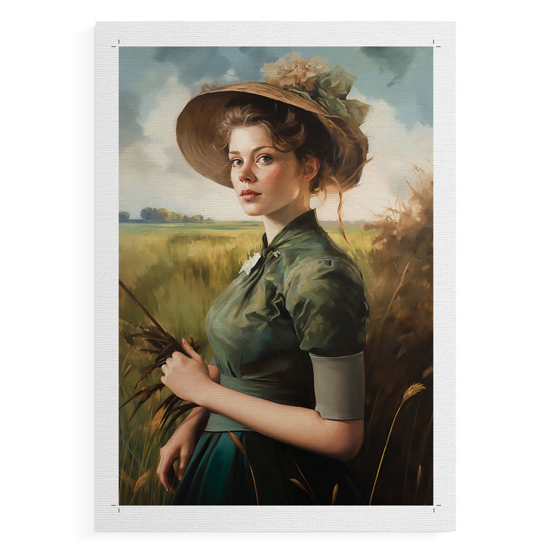 WOMEN Series cmxxi - reproduction sur toile de qualité supérieure seulement - non encadrée - prête à être accrochée