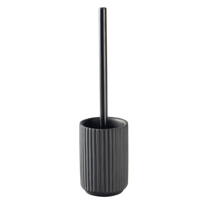 Harbour Housewares - Concrete Toilet Brush, Black