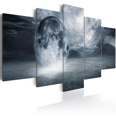 Duranko New Planet On Canvas 5 Pieces Print