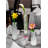 Serene Spaces Living Medium Modern Crystal Square Bud Vase, Decorative Single Flower Vase For Wedding Centerpieces, Events, Parties, Home Décor Accents-126181920