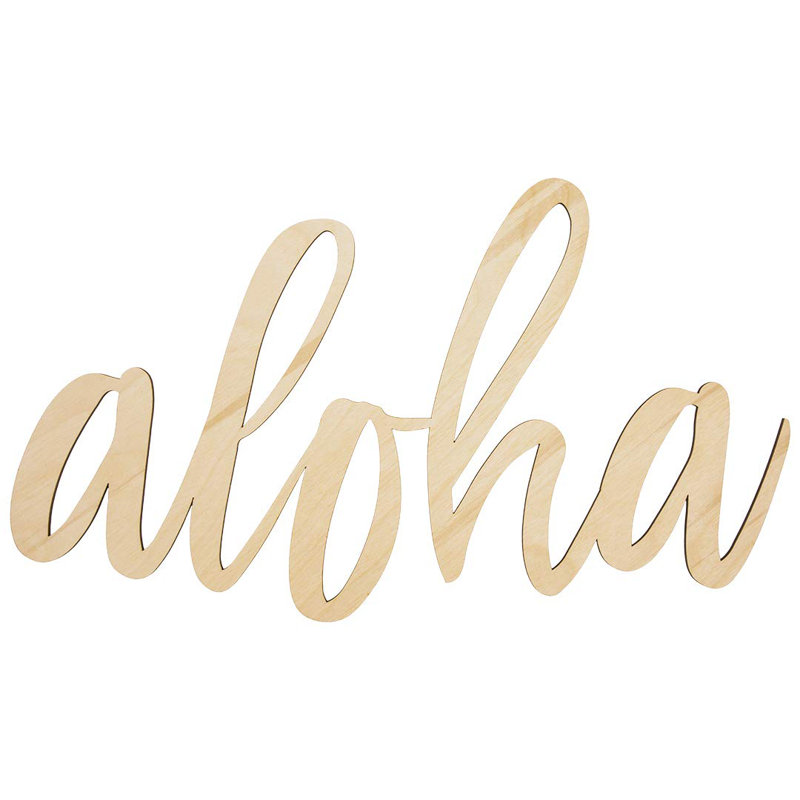 Enseigne de bar Aloha