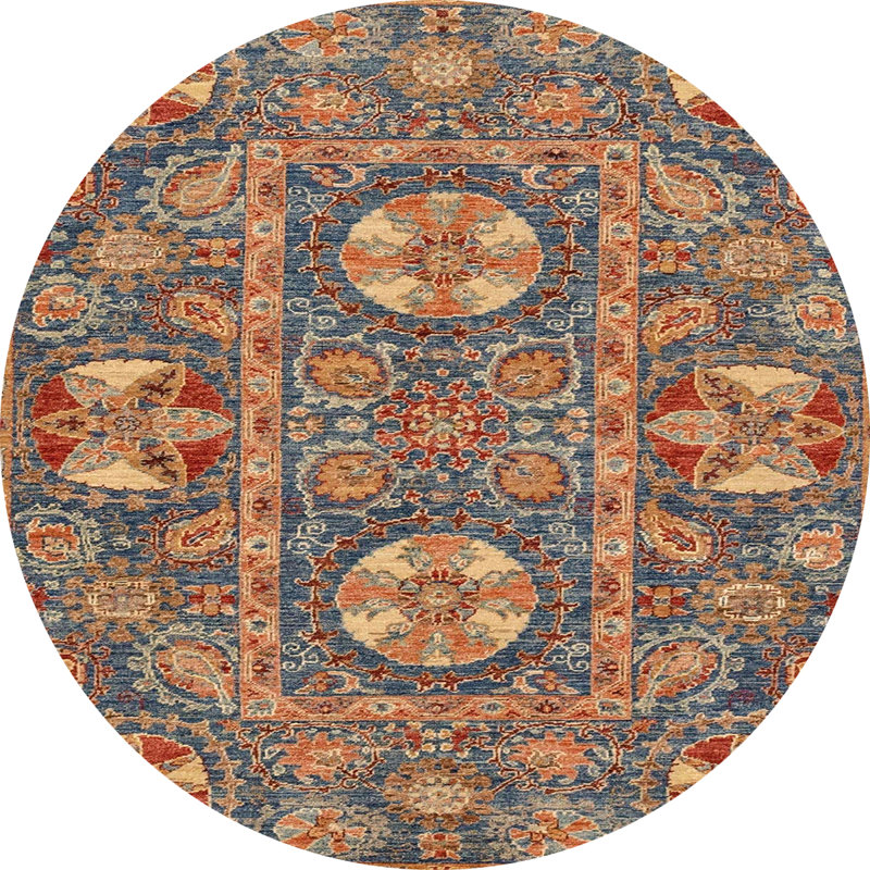 Tapis abstrait moderne 2860, Rond 4 pi