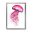 Adorable méduse rose méduse - Décoration murale nautique et côtière en toile-907499154-907499157
