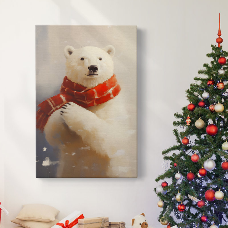 Art des Fêtes de Noël - Toile tendue avec châssis - série 2-CECC, H 36 po x l 24 po