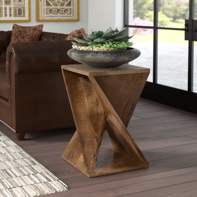 Rivera Solid Wood End Table