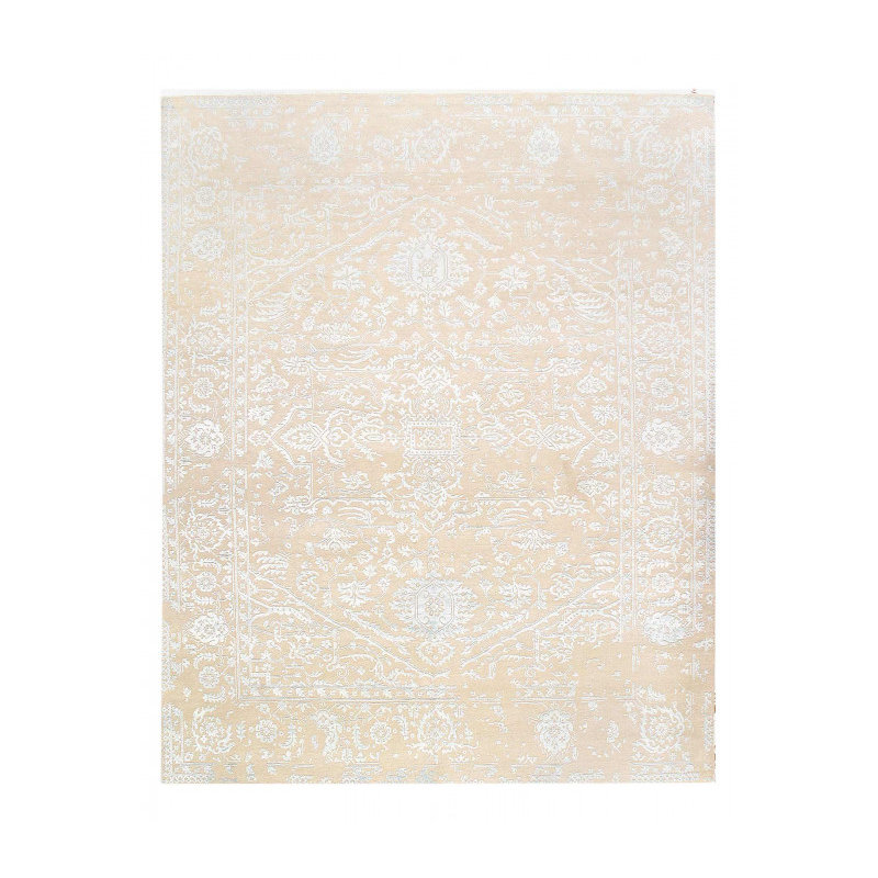 Tapis unique bleu clair 10 pi 1 po x 7 pi 11 po Ohagi
