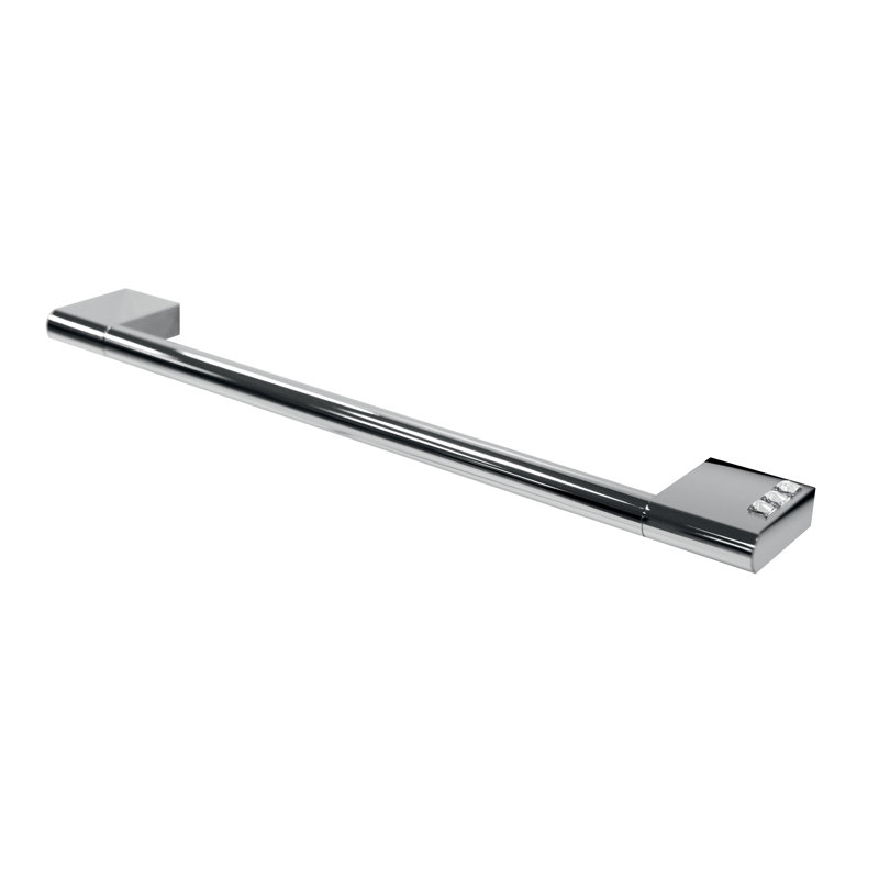 Stephnie 50cm 1 Wall Towel Bar, 2cm H x 50cm W x 6.5cm D