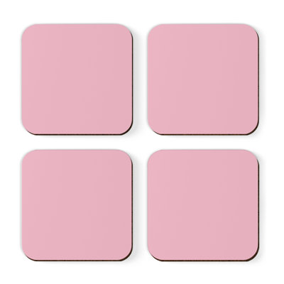 Cork Square 4 Piece Coaster Set