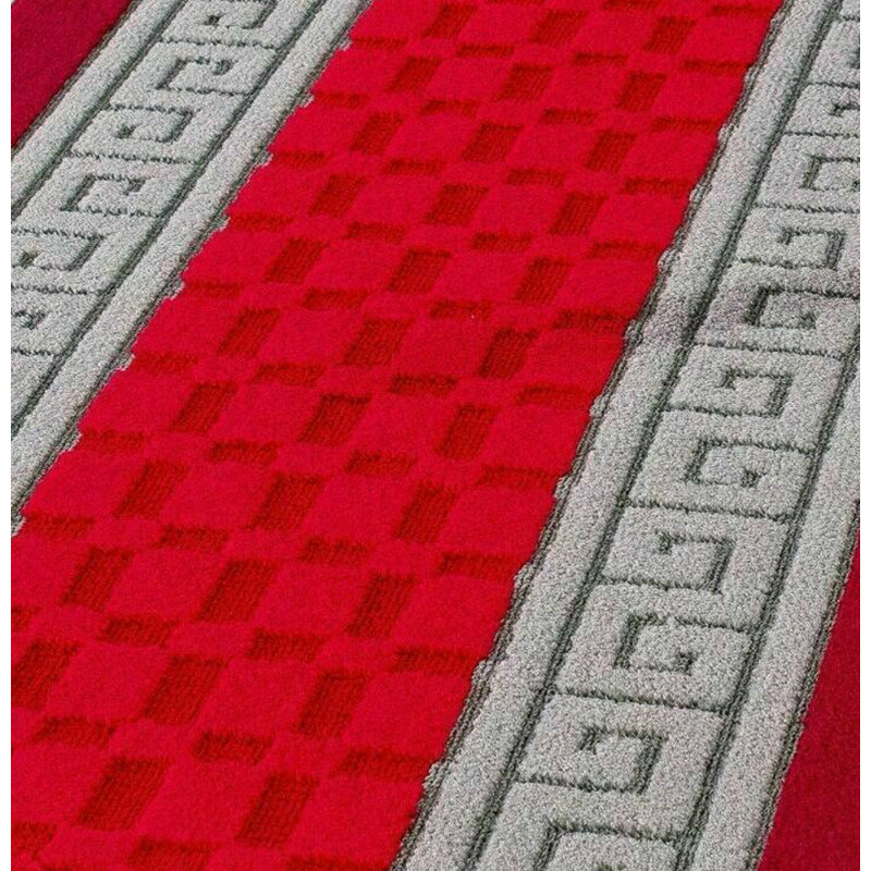 Geometric Berber Indoor / Outdoor Area Rug, Runner 80 x 300cm