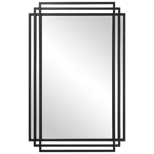 Wade Logan® Black Mirror & Reviews | Wayfair