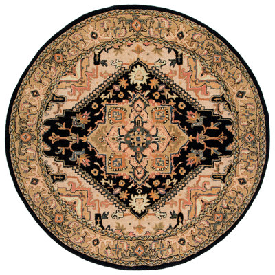Tapis oriental en laine touffeté à la main Coralena