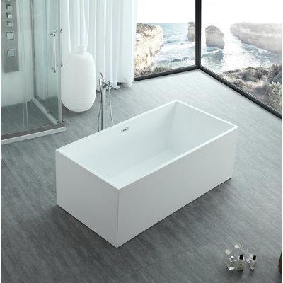 Baignoire autoportante en acrylique Aphrodite