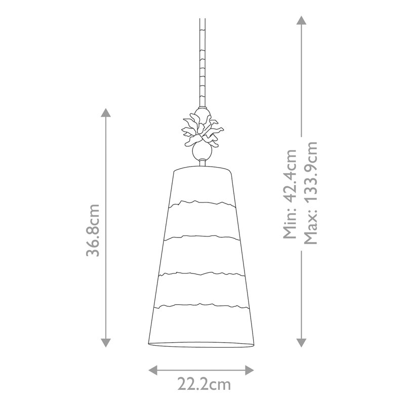Athleen 1 - Light Cone Pendant